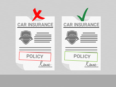 How to Check Whether Your Car Insurance Policy is Fake