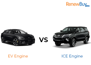 ICE vs EV Engine